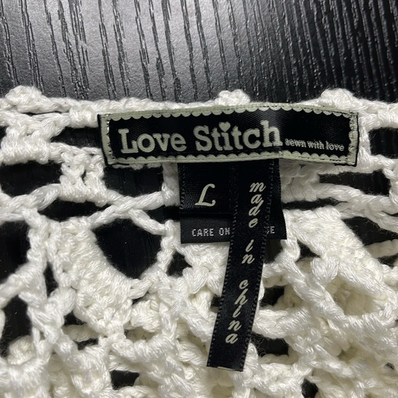 Love Stitch crochet mini dress/swim cover - Picture 4 of 7